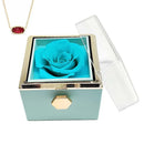 Caixa de presente de joias  O colar  Eternal Rose