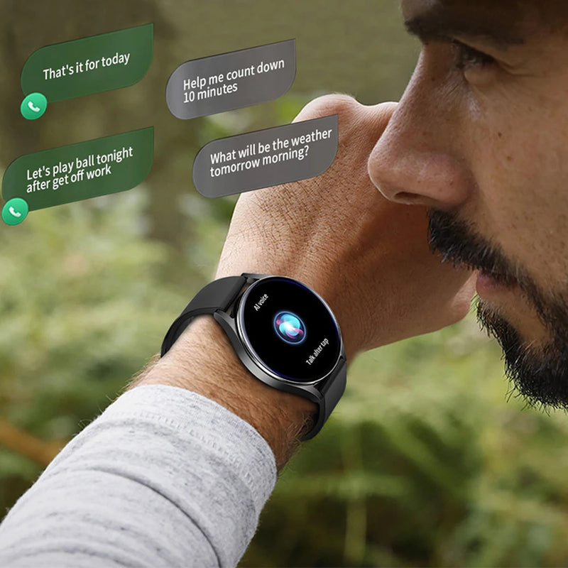 2025 nova chamada bluetooth relógios inteligentes pro 1.32 "Polegada 160*160 mostradores personalizados esporte masculino e mulher monitor de saúde smartwatch para homem