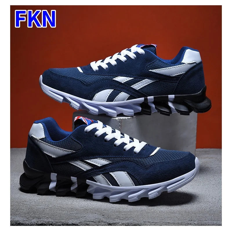 2025 novos tênis de corrida masculinos e femininos respirável tênis casuais antiderrapante vibração confortável sapatos de caminhada 36-48