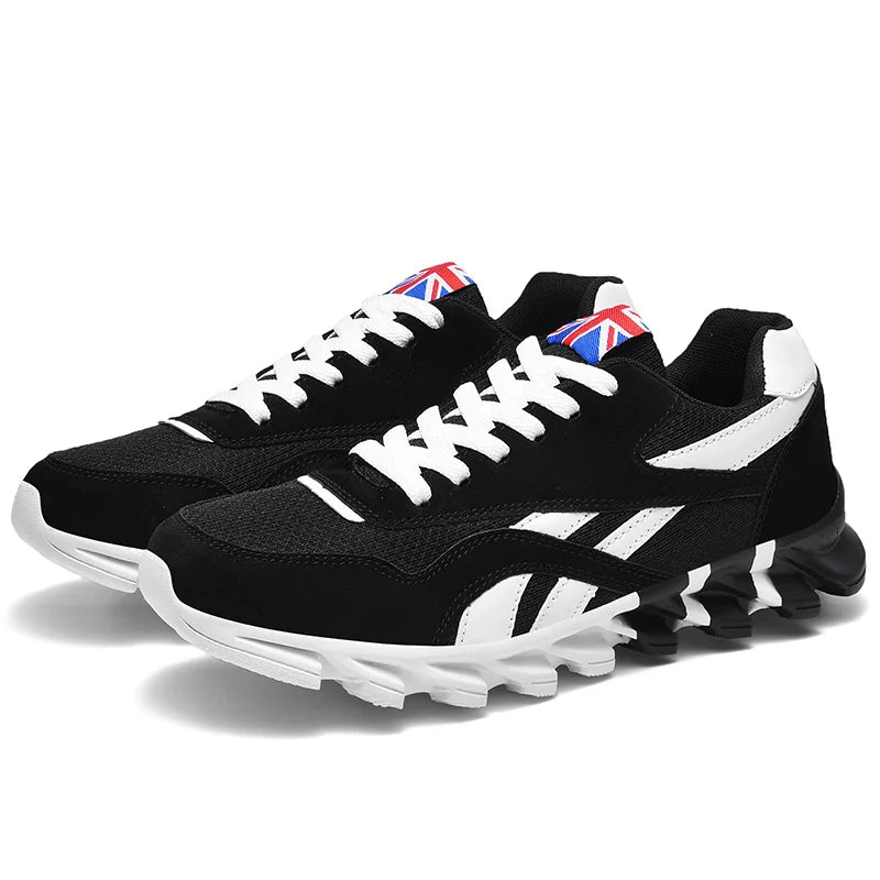 2025 novos tênis de corrida masculinos e femininos respirável tênis casuais antiderrapante vibração confortável sapatos de caminhada 36-48