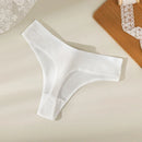 BZEL 8PCS/Conjunto Calcinhas Femininas Algodão Tangas Feminino Simples Respirável Roupa Interior Sexy Lingerie Confortável Listrado Mulher Tam G