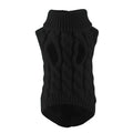 Novo Pet Pequeno Pet Dog Roupas Camisola Moda Outono Inverno Sólidos Fried Dough Twists Tricô Quente Conforto Vestuário