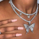 Delysia King Tweedelige Strass Ketting