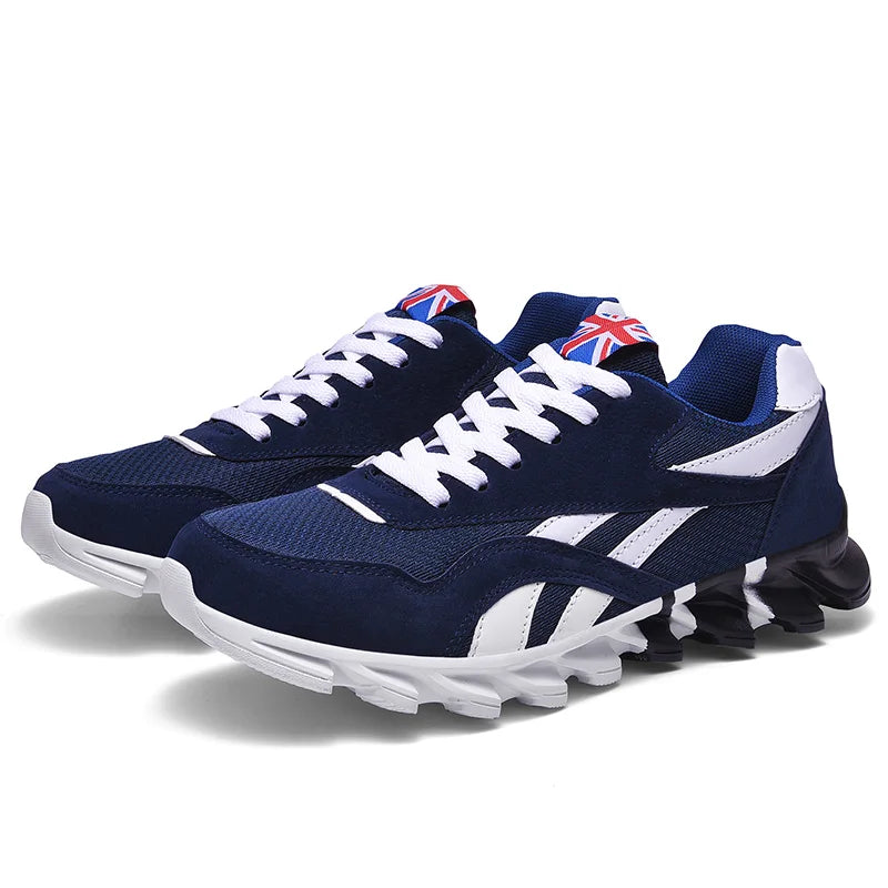 2025 novos tênis de corrida masculinos e femininos respirável tênis casuais antiderrapante vibração confortável sapatos de caminhada 36-48