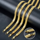 Sunny Jewelry Moda Jóias Cobre Colar Espinha de Peixe Corrente Mulheres Homem Clássico Alta Qualidade Para Uso Diário Festa de Casamento Presente