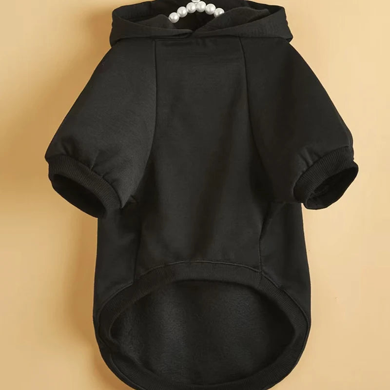 Roupas para cães Roupas para animais de estimação Moda popular com capuz Roupas para animais de estimação grandes, médios e pequenos Roupas casuais quentes para cães de segurança