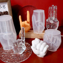 Molde de silicone epóxi anel de dedo