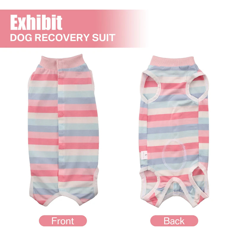 Roupas para animais de estimação macacão para cães pijamas alta elástica tiras camufladas colete envoltório barriga roupa cirúrgica agasalho para menina menino roupas