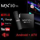 Android TV Box 4K HDR 16GB MX10 F1 Android 13