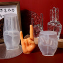 Molde de silicone epóxi anel de dedo