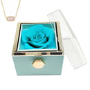 Caixa de presente de joias  O colar  Eternal Rose