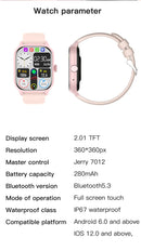 Smartwatch LEMFO LT10 Unissex 2.01" IP67 Bluetooth