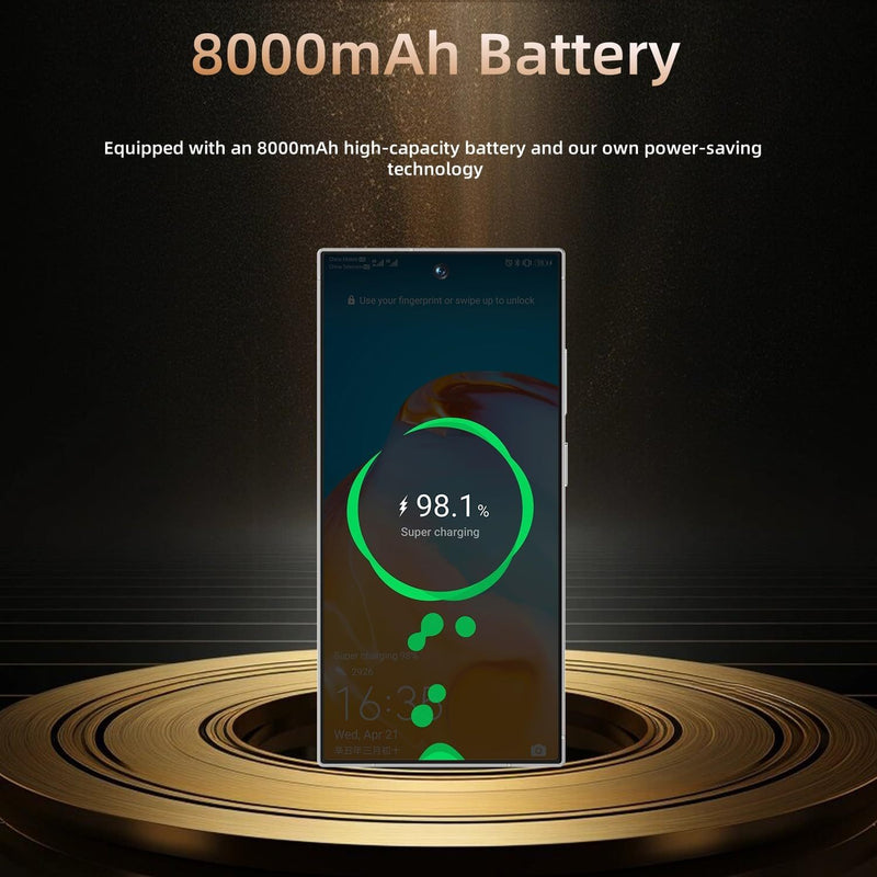 Celular S25 Ultra 5G desbloqueado, smartphone com caneta ótica, Android 15.0