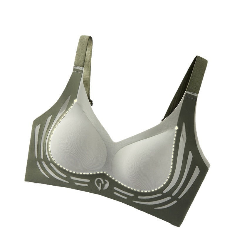 Sutiã esportivo plus size com ajuste de suporte macio